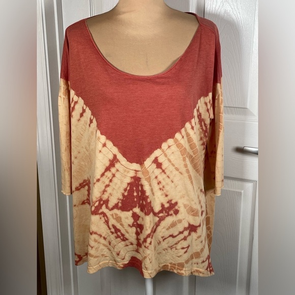 We The Free Coastal Oversized Tie Dye Tunic Medium - Picture 5 of 8